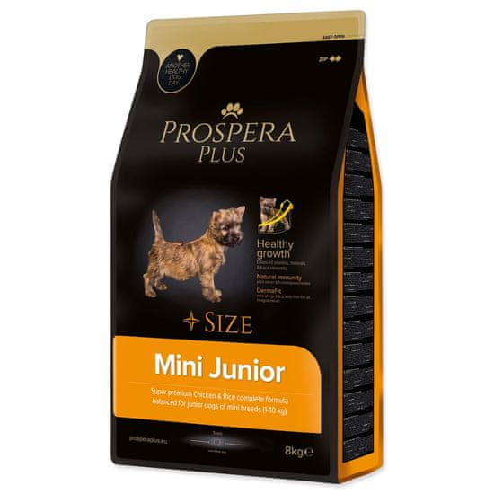 PROSPERA PLUS Krmivo Mini Junior kuře s rýží 8kg