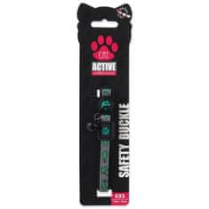 ACTIVE CAT Obojek Reflective XXS limetka 1x16-22cm