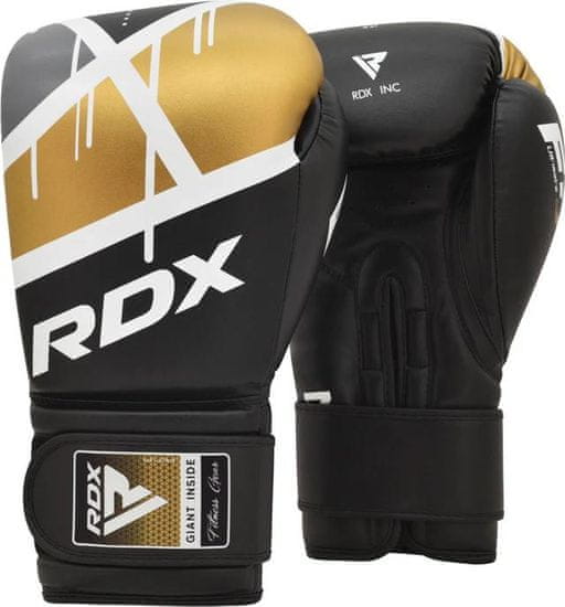 RDX RDX Boxerské rukavice F7 Ego - černo/zlaté