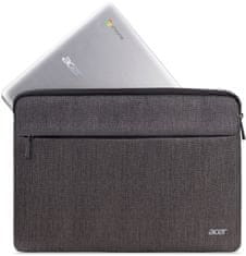 Acer pouzdro na notebook Dual Tone s přední kapsou, 14", šedá