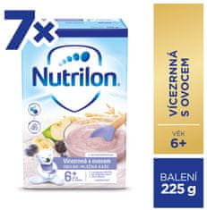 Nutrilon Pronutra Vícezrnná kaše s ovocem 7 x 225 g, 6+