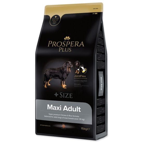 PROSPERA PLUS Krmivo Maxi Adult kuře s rýží 15kg