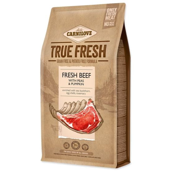 Carnilove Krmivo True Fresh Adult BEEF 4kg