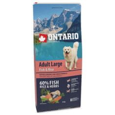 Ontario Krmivo Adult Large Fish & Rice 12kg