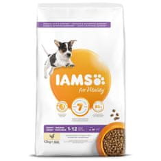 IAMS Krmivo Dog Puppy Small & Medium Chicken 12kg