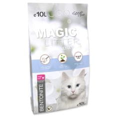 Magic cat Kočkolit Magic Litter Bentonite Ultra White 10L/9kg