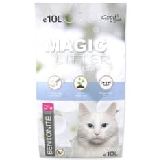 Magic cat Kočkolit Magic Litter Bentonite Ultra White 10L/9kg