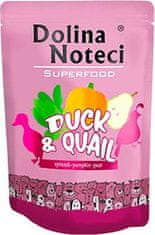 DOLINA NOTECI DOLINA NOTECI SUPERFOODS kachna a křepelka pro psy 300 g