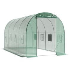 OEM Fólie pro skleníkové tunely se zelenými okny proti komárům, 2x4,5 m