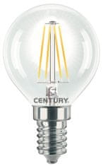 Century CENTURY LED FILAMENT MINI GLOBE ČIRÁ 6W E14 2700K 806Lm 360d 45x76mm IP20 CEN INH1G-061427
