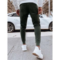 Dstreet Pánské teplákové kalhoty KRIA zelené ux4313 XL