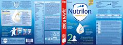 Nutrilon 2 Advanced pokračovací kojenecké mléko, 3 x 1 kg