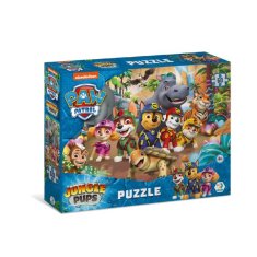 DoDo Puzzle Tlapková patrola/Paw Patrol Džungle 23x32cm 60 dílků v krabičce 15x18x6cm