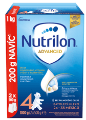 Nutrilon 4 Advanced batolecí mléko 6x 1 kg, 24+