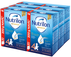 Nutrilon 4 Advanced batolecí mléko 6x 1 kg, 24+