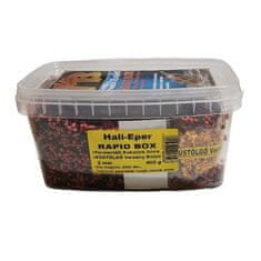 BUKI MIX Premium Rapid Pellet Box 2mm / 400g Halibut-jahoda