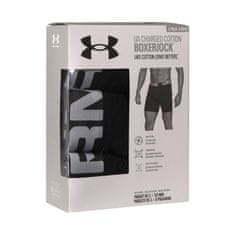 Under Armour 3PACK pánské boxerky černé (1363617 001) - velikost M