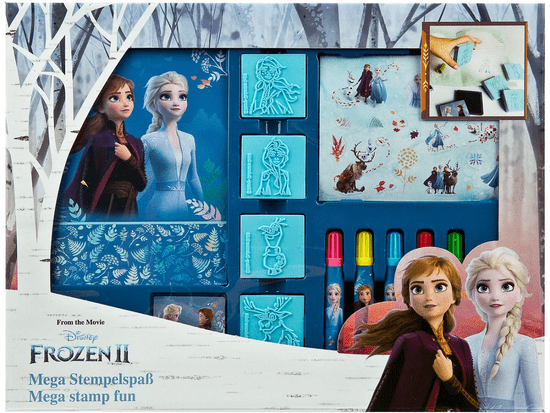 Disney Frozen Velký razítkovací set 12ks Frozen..