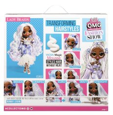 MGA L.O.L. Surprise! OMG Fashion Show Hair Velká ségra – Lady Braids