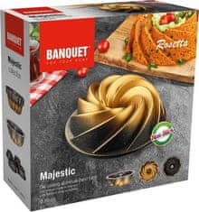 Banquet Forma na bábovku litá MAJESTIC Rosetta pr. 26 cm