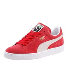 Puma Boty červené 37.5 EU Suede Classic Team Regal