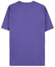 CurePink Pánské tričko Naruto Shippuden: Sasuke (XL) fialová bavlna