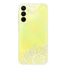 iSaprio Silikonové pouzdro - White Lace 02 pro Samsung Galaxy A15 / A15 5G