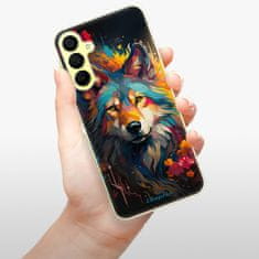 iSaprio Silikonové pouzdro - Mysterious Wolf pro Samsung Galaxy A15 / A15 5G