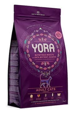 YORA Cat Adult granule z hmyzu pro kočky 1,5kg