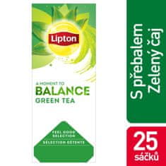 Zelený čaj Lipton Balance, 25 x 1,3 g