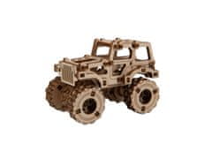 Wooden city 3D puzzle Superfast Monster Truck č.1