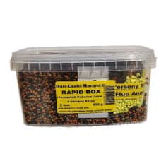 BUKI MIX Premium Rapid Pellet Box 2mm / 400g Halibut-čokoláda-pomeranč