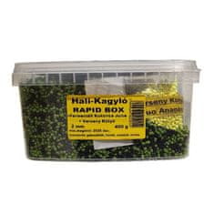 BUKI MIX Premium Rapid Pellet Box 2mm / 400g Halibut- mušle