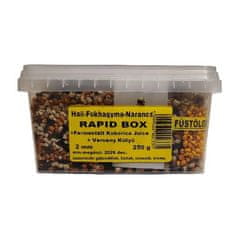 BUKI MIX Premium Rapid Pellet Box 2mm / 250g Halibut-česnek-pomeranč