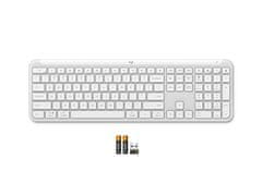 Logitech Signature Slim K950 tipkovnica, bela (920-012466)