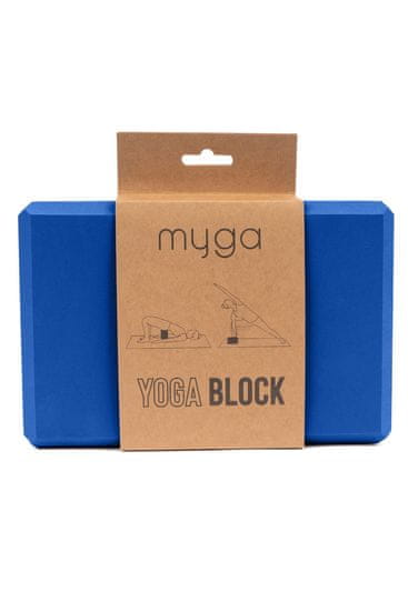 LIFEFIT Jóga Kostka Myga Foam Block - Tmavě Modrá