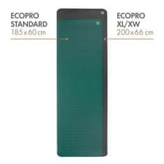 LIFEFIT Kaučuková Podložka Na Jógu Bodhi Ecopro Xl Xw 4Mm - 200X66 Cm - Černá