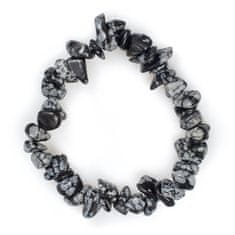 Yoga Design Lab Myga Chip Náramek Bracelet - Obsidián