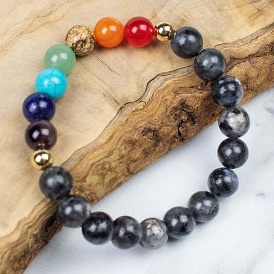 Yoga Design Lab Myga Náramek Clarity Bead Bracelet