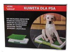 Verk 15189 Toaleta pro psy s nádobou a umělou trávou
