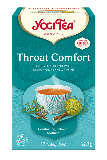 Yoga Design Lab Čaj Yogi Tea Throat Comfort - Na Krk (17X1,8G)