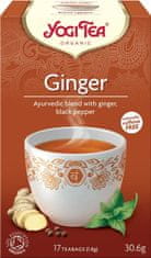 Yoga Design Lab Čaj Yogi Tea Ginger - Zázvorový (17X1,8G)