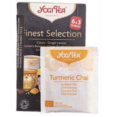 Yoga Design Lab Čaj Yogi Tea Finest Selection - Výborný Set (6X3 Sáčky)