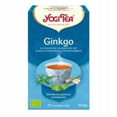 Yoga Design Lab Čaj Yogi Tea Ginkgo - Ginkgo Biloba (17X1,8G)