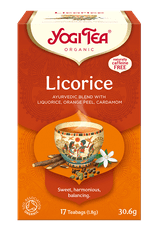 Yoga Design Lab Čaj Yogi Tea Licorice - Lékořice (17X1,8G)