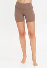 Yoga Design Lab Athlecia Legíny Na Jógu Almy Short Tights - Tmavě Béžové