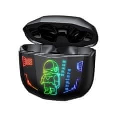 Onikuma T36 TWS RGB Gaming Wireless Bluetooth Earbuds Black