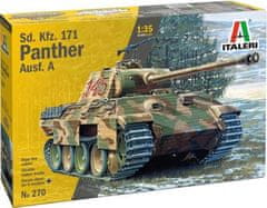 Zvezda Sd.Kfz. 171 Panther Ausf A, Model Kit tank 0270, 1/35