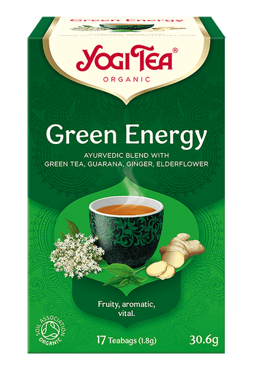 Yoga Design Lab Yogi Tea Green Energy - Zelená Energie (17X1,8G)