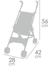 DeCuevas 90078 Skládací kočárek pro panenky golfové hole Verona 2024 - 56 cm